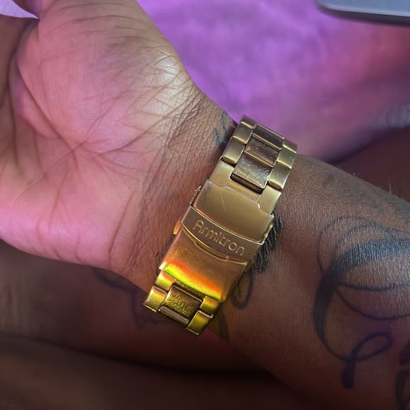 Gold stainless steel Armitron Watch